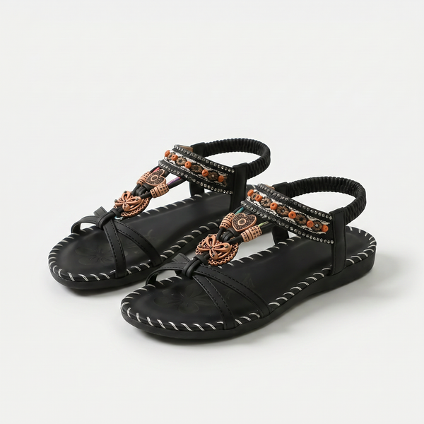 Nada – Sandales orthopédiques style Ibiza, confort et élégance
